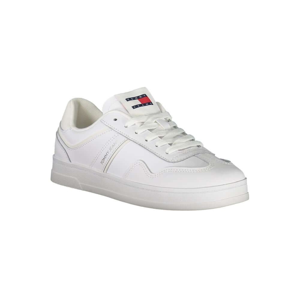 Tommy Hilfiger White Polyethylene Women Sneaker $259.00 Tommy Hilfiger Luzworld