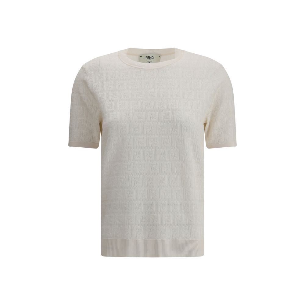 Fendi Knit T-Shirt $2127.00 Fendi Luzworld