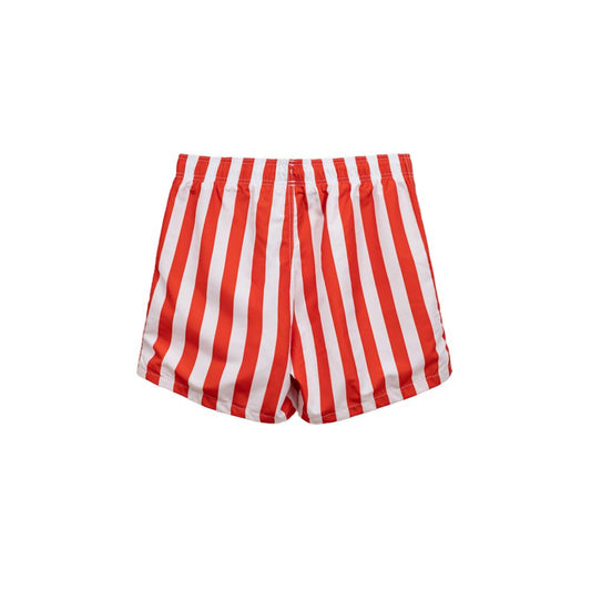 Emporio Armani Red Polyester Swim Short $180.00 Emporio Armani Luzworld