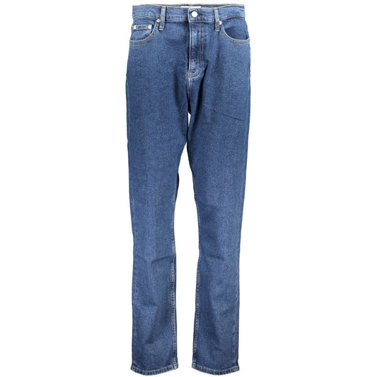 Calvin Klein Blue Cotton Women's Jean $234.00 Calvin Klein Luzworld