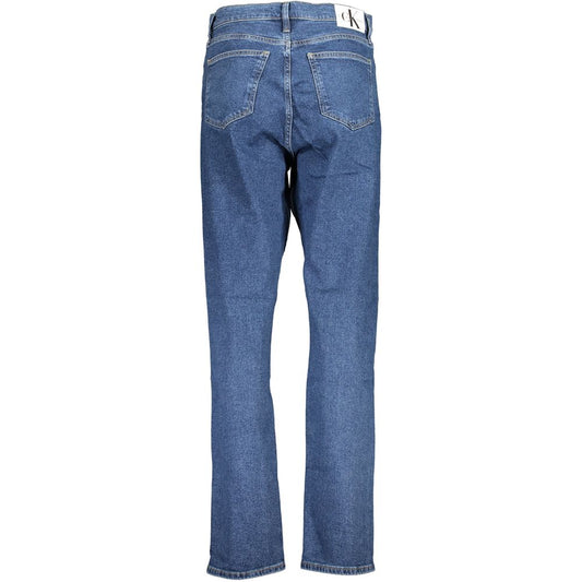 Calvin Klein Blue Cotton Women's Jean $234.00 Calvin Klein Luzworld