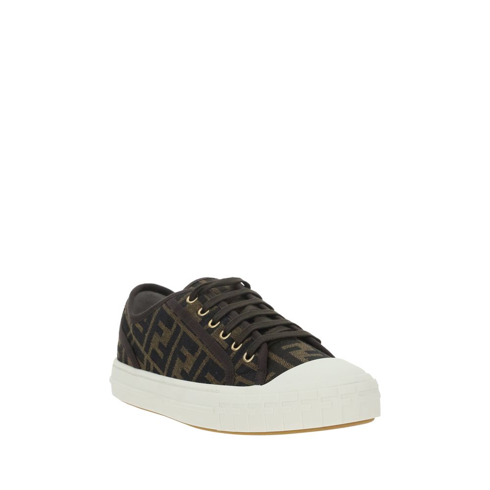 Fendi Monochrome Sneakers $1339.00 Fendi Luzworld