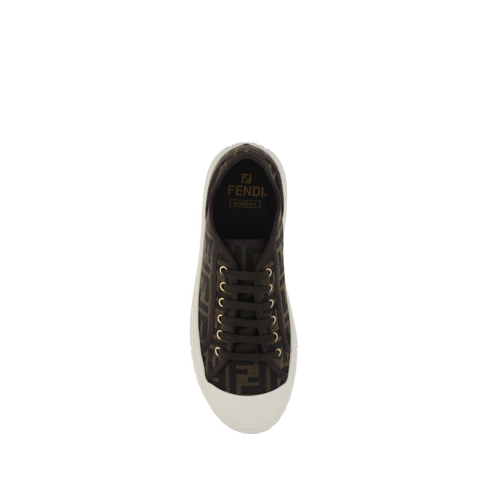 Fendi Monochrome Sneakers $1339.00 Fendi Luzworld