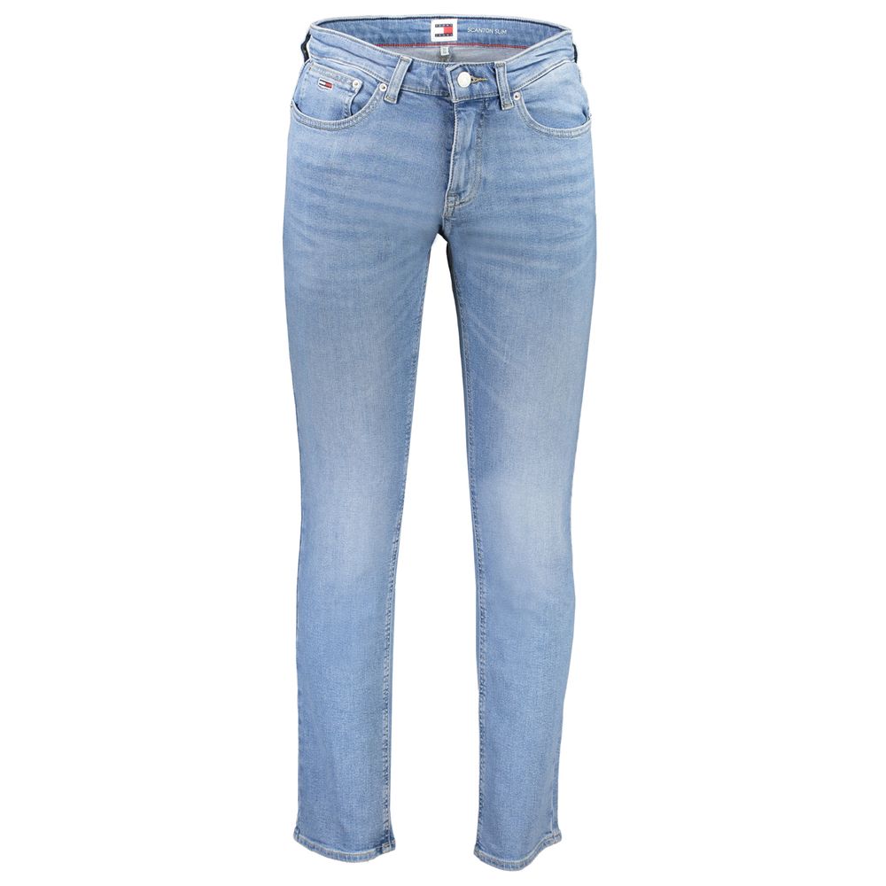 Tommy Hilfiger Light Blue Cotton Men Jeans $234.00 Tommy Hilfiger Luzworld