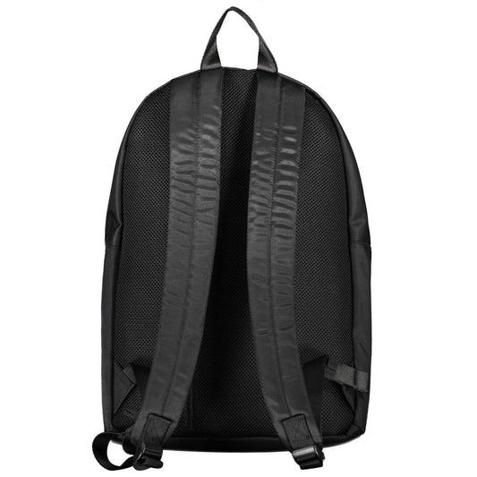 Tommy Hilfiger Black Polyester Men Backpack $254.00 Tommy Hilfiger Luzworld