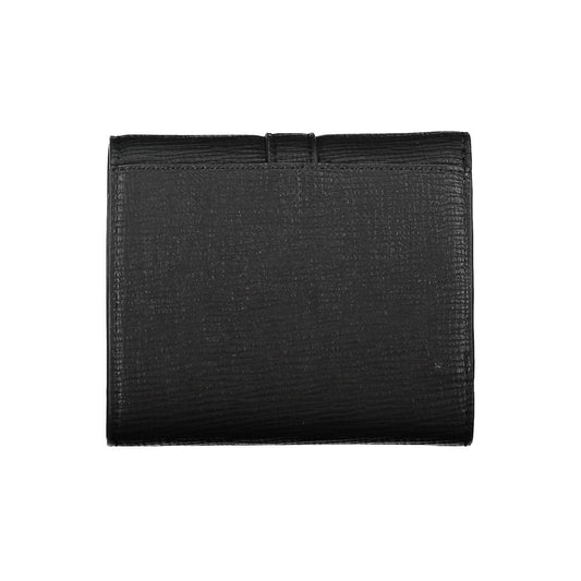 Tommy Hilfiger Black Polyethylene Women Wallet $198.00 Tommy Hilfiger Luzworld