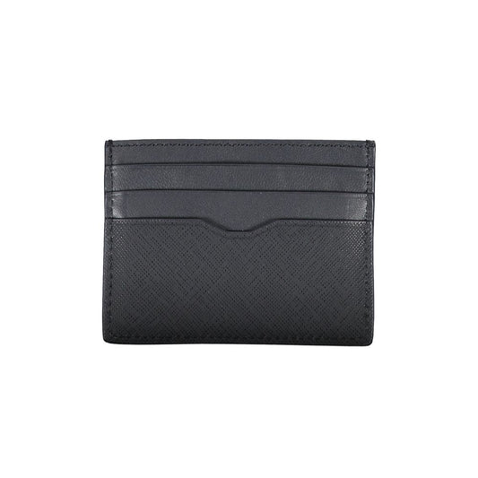 Tommy Hilfiger Blue Leather Men Wallet $154.00 Tommy Hilfiger Luzworld