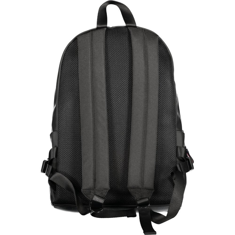 Tommy Hilfiger Black Polyester Backpack $255.00 Tommy Hilfiger Luzworld