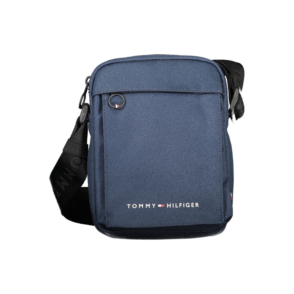 Tommy Hilfiger Blue Polyester Shoulder Bag $186.00 Tommy Hilfiger Luzworld