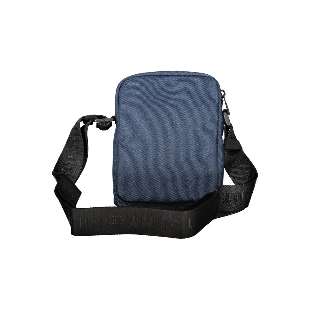 Tommy Hilfiger Blue Polyester Shoulder Bag $186.00 Tommy Hilfiger Luzworld