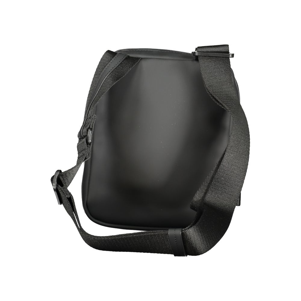 Calvin Klein Black Polyester Men Shoulder Bag $200.00 Calvin Klein Luzworld