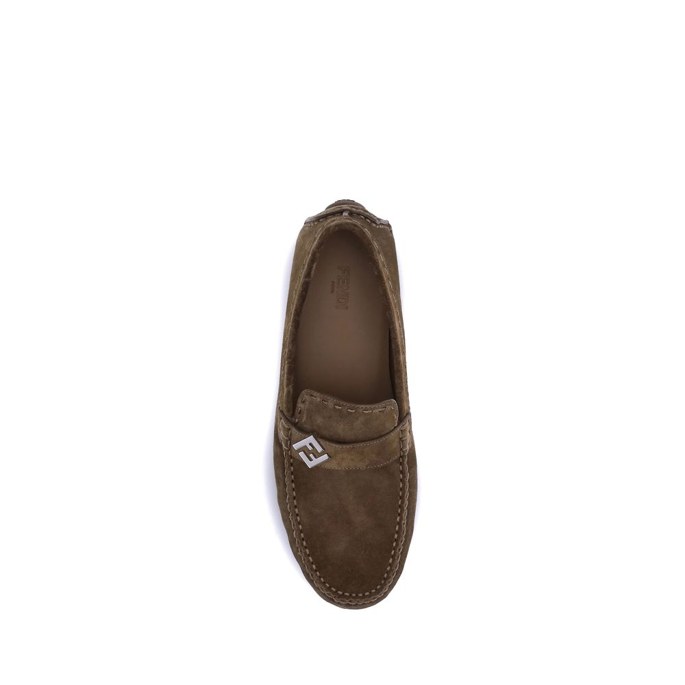 Fendi Driver Loafers $1422.00 Fendi Luzworld