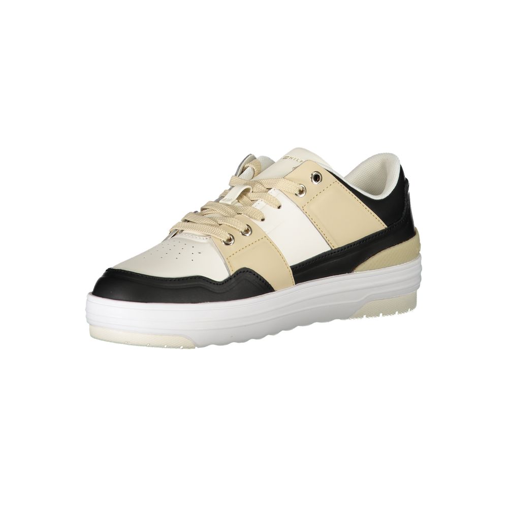 Tommy Hilfiger White Leather Women Sneaker $303.00 Tommy Hilfiger Luzworld