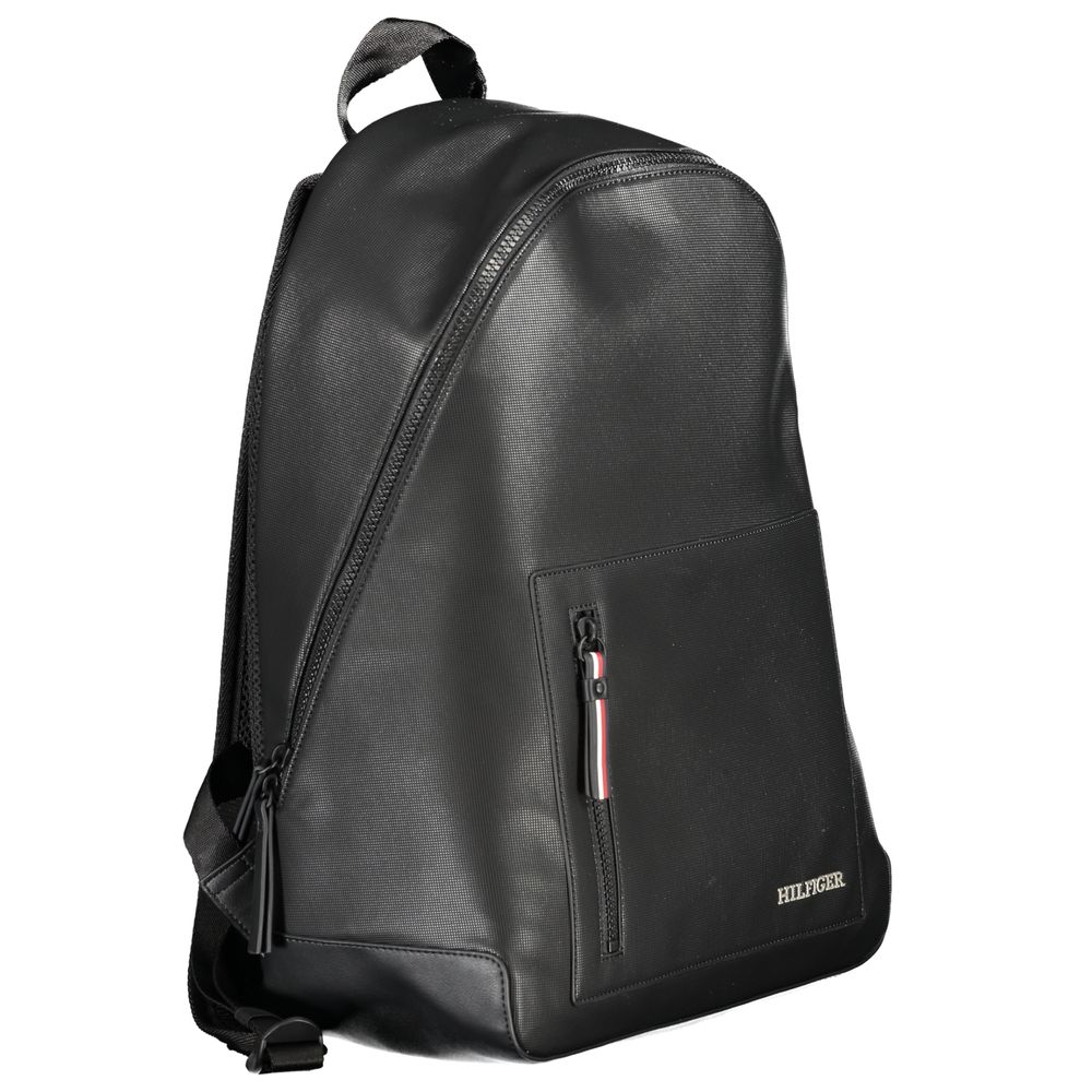 Tommy Hilfiger Black Polyester Backpack $303.00 Tommy Hilfiger Luzworld