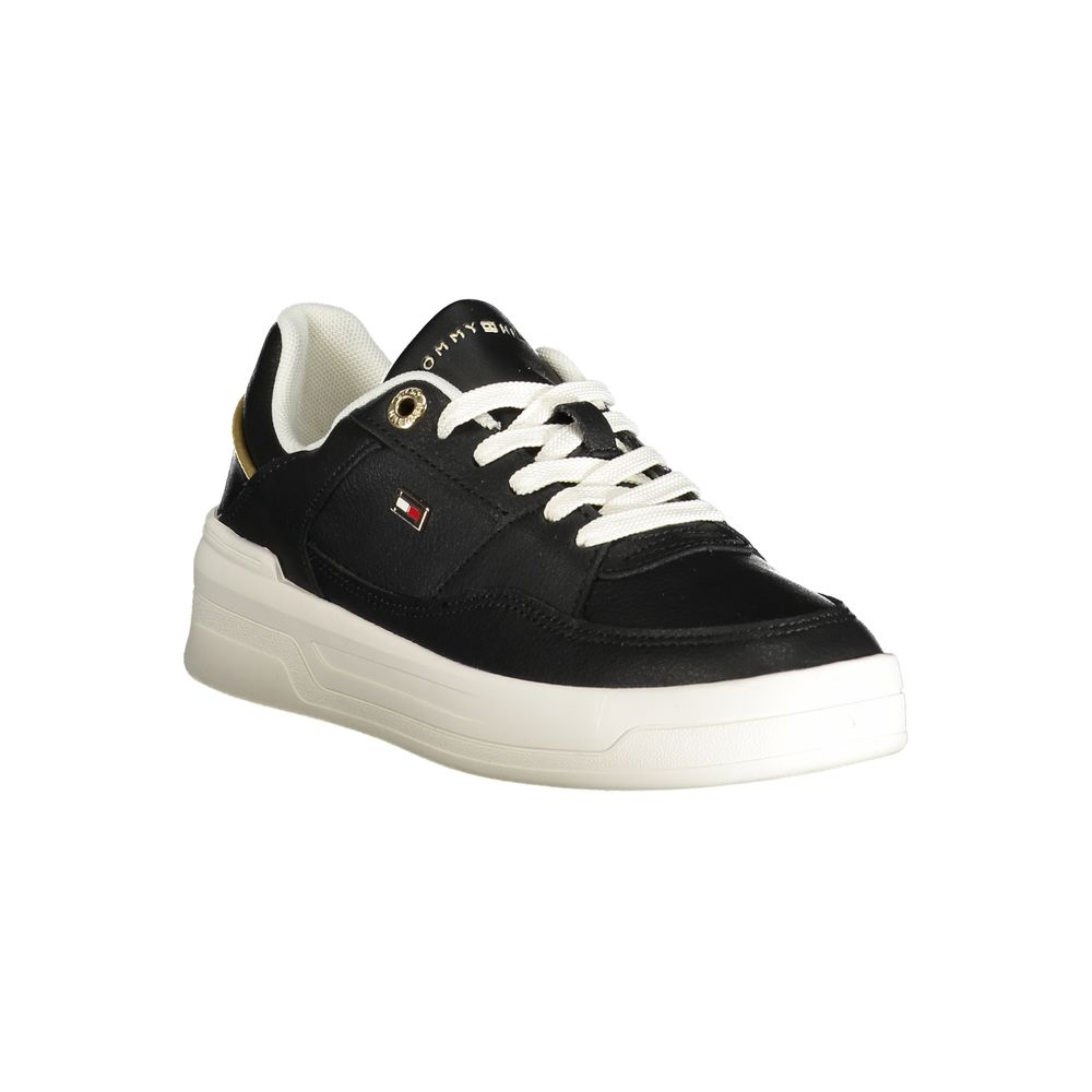 Tommy Hilfiger Black Polyethylene Women Sneaker $255.00 Tommy Hilfiger Luzworld