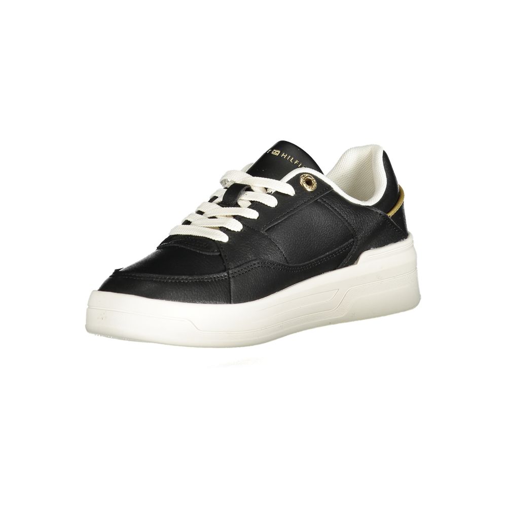 Tommy Hilfiger Black Polyethylene Women Sneaker $255.00 Tommy Hilfiger Luzworld