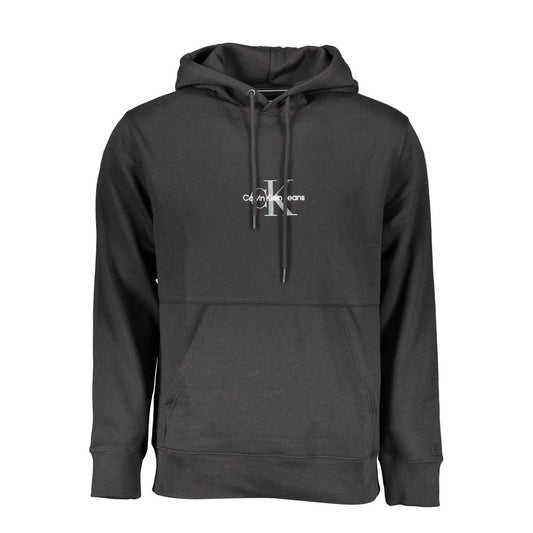 Calvin Klein Black Cotton Men Sweater $230.00 Calvin Klein Luzworld