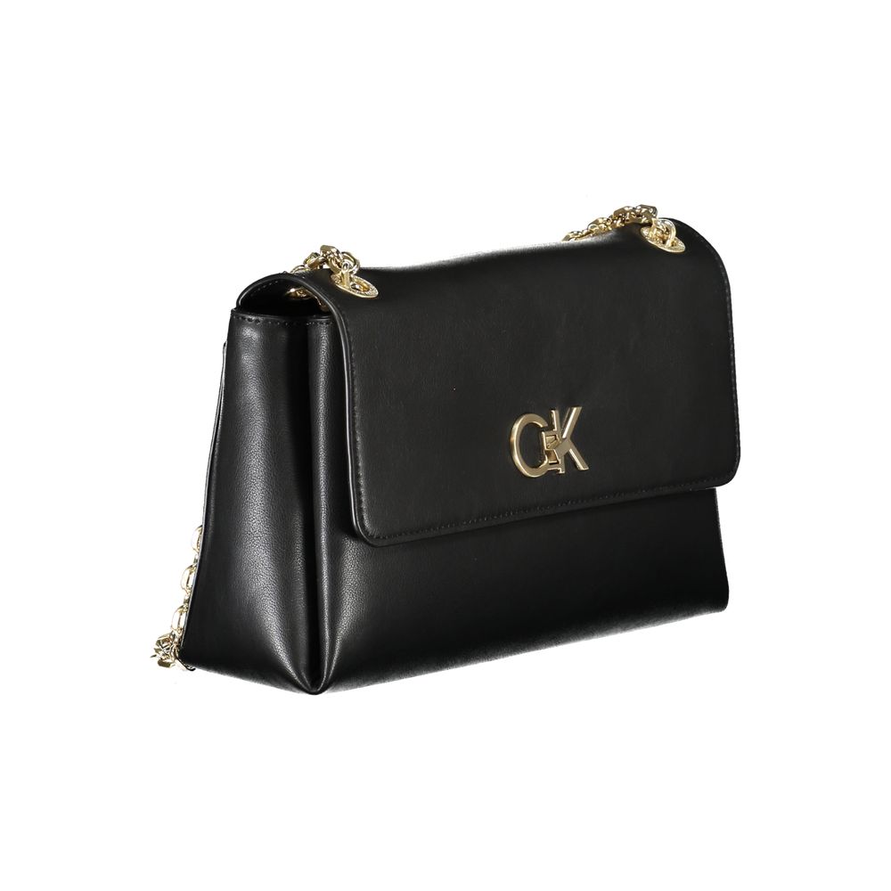 Calvin Klein Black Polyester Handbag $531.00 Calvin Klein Luzworld