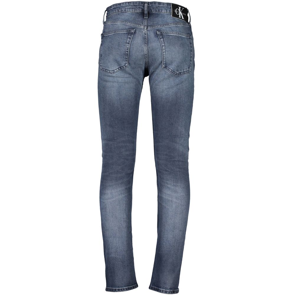 Calvin Klein Blue Cotton Men Jeans $281.00 Calvin Klein Luzworld