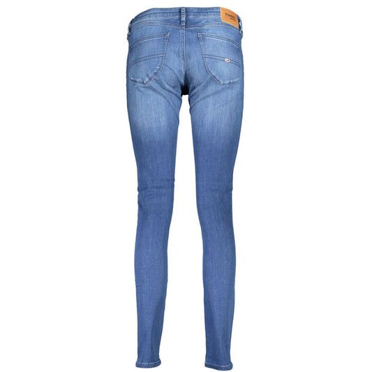 Tommy Hilfiger Blue Cotton Women Jeans $250.00 Tommy Hilfiger Luzworld
