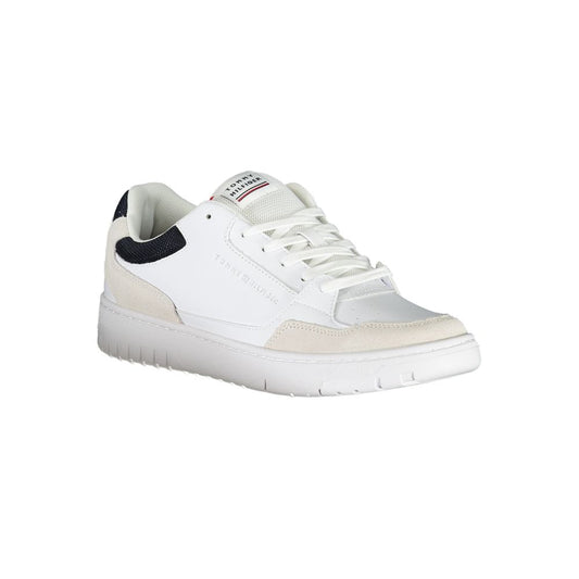 Tommy Hilfiger White Polyethylene Men Sneaker $255.00 Tommy Hilfiger Luzworld