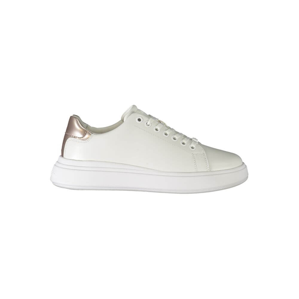 Calvin Klein White Polyester Sneaker $306.00 Calvin Klein Luzworld