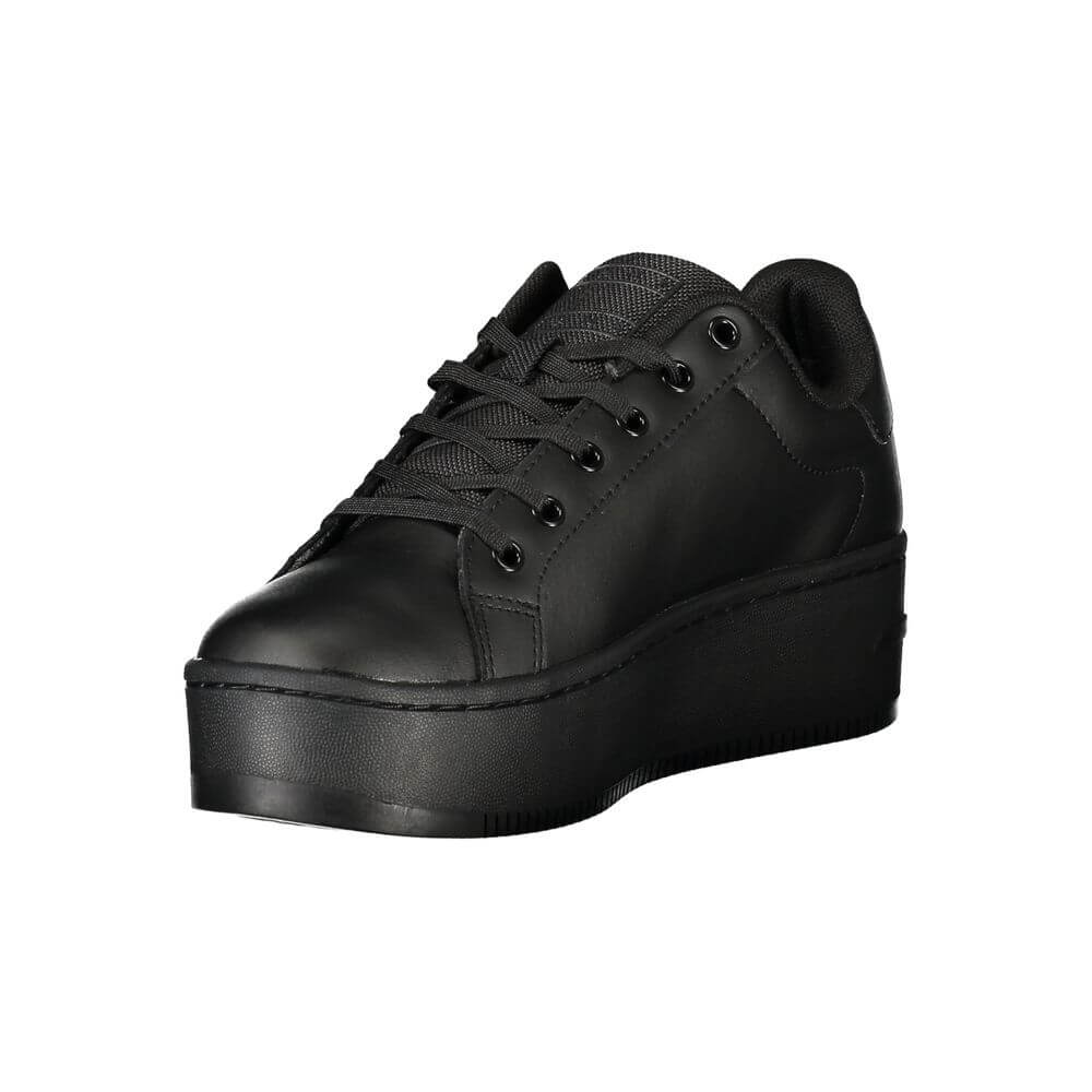 Tommy Hilfiger Black Polyethylene Women Sneaker $243.00 Tommy Hilfiger Luzworld