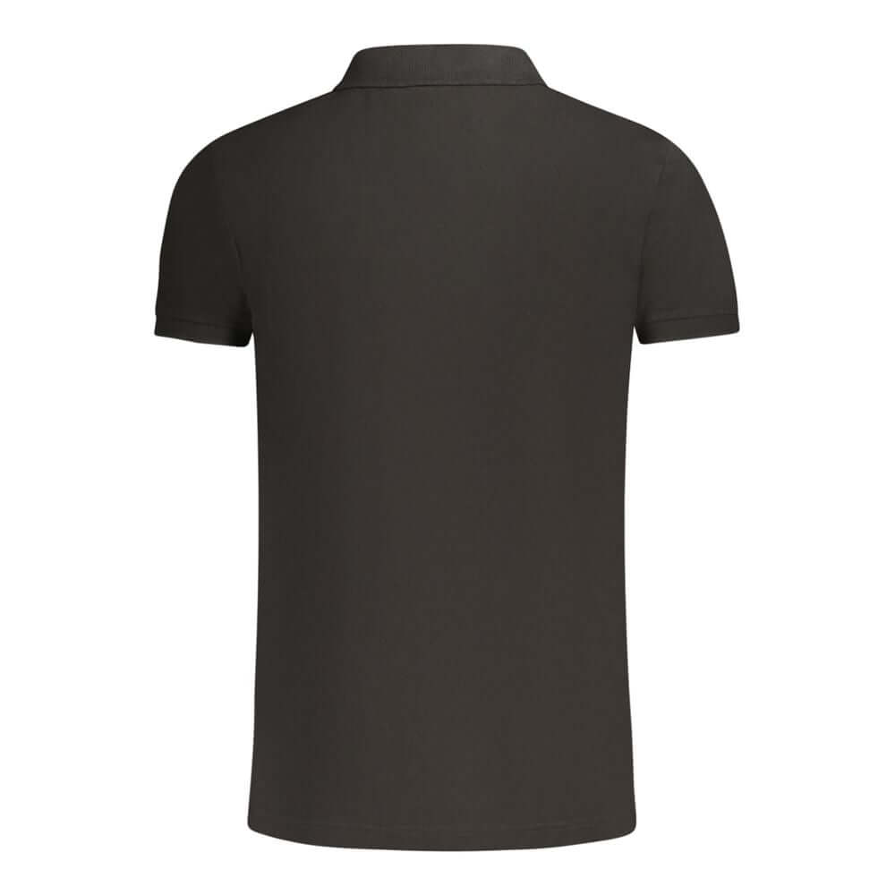 Fila Black Cotton Men Polo Shirt $162.00 Fila Luzworld