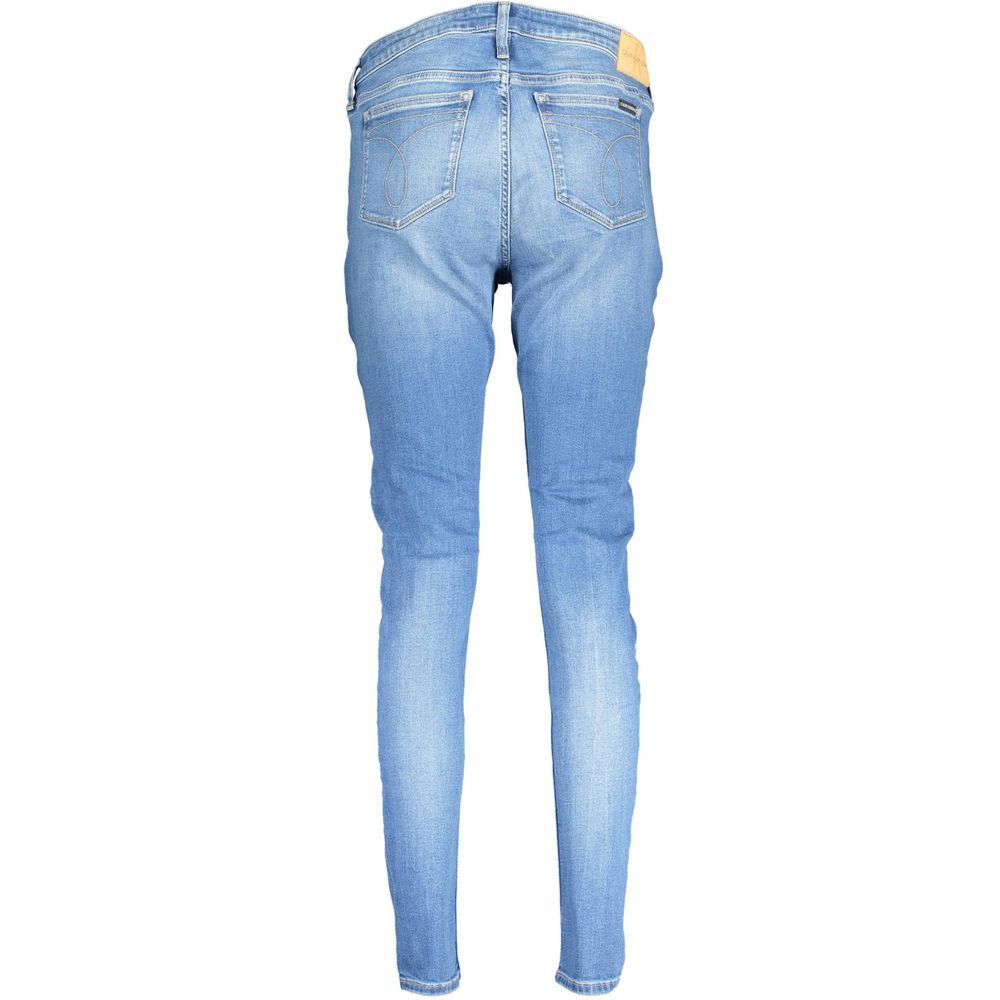 Calvin Klein Blue Cotton Women's Jeans $224.00 Calvin Klein Luzworld