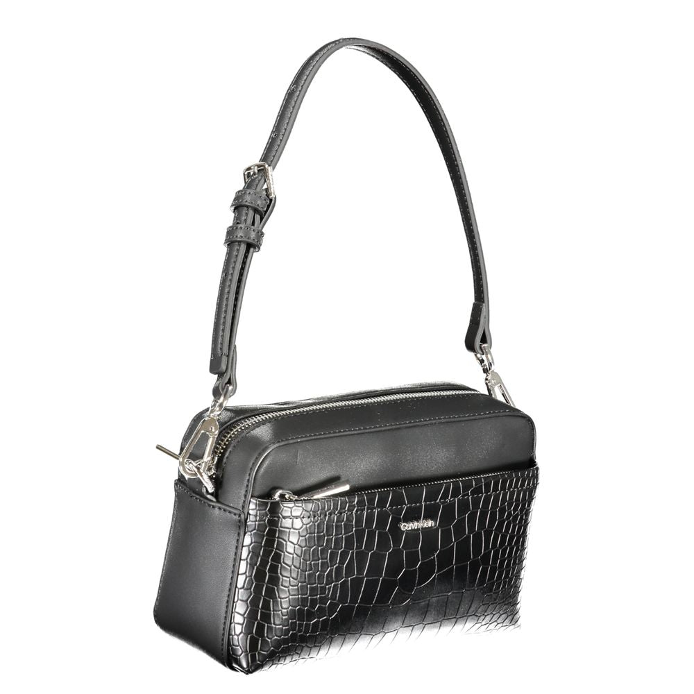 Calvin Klein Black Polyester Handbag $279.00 Calvin Klein Luzworld