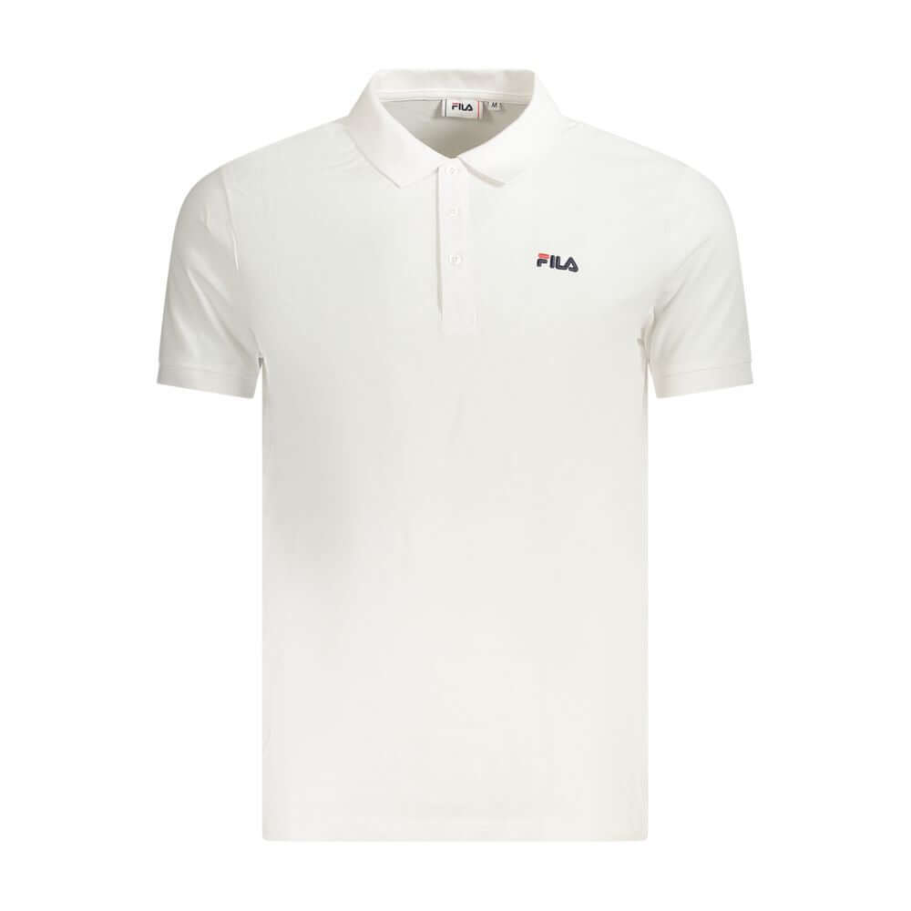 Fila White Cotton Men Polo Shirt $162.00 Fila Luzworld