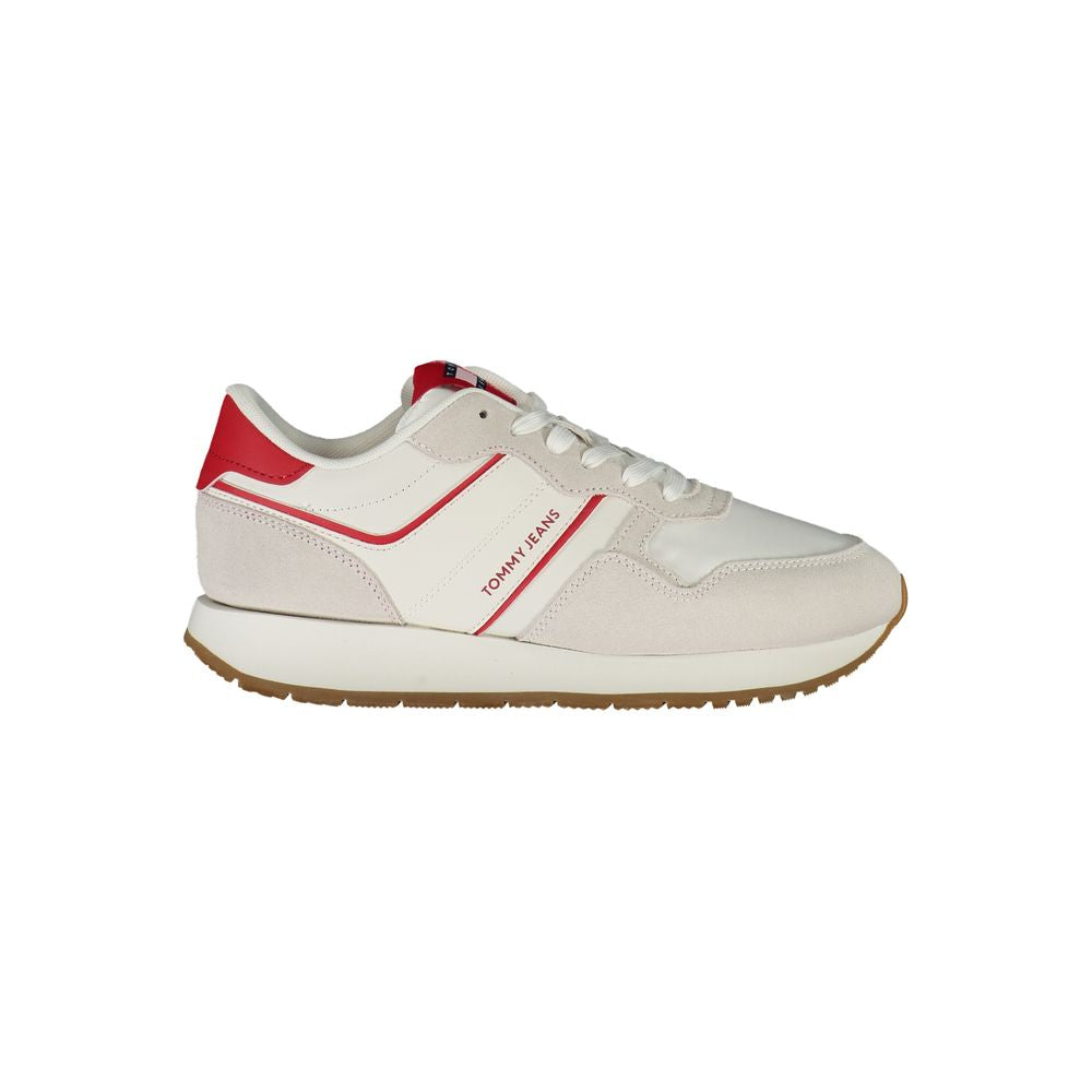 Tommy Hilfiger Red Leather Women Sneaker $243.00 Tommy Hilfiger Luzworld