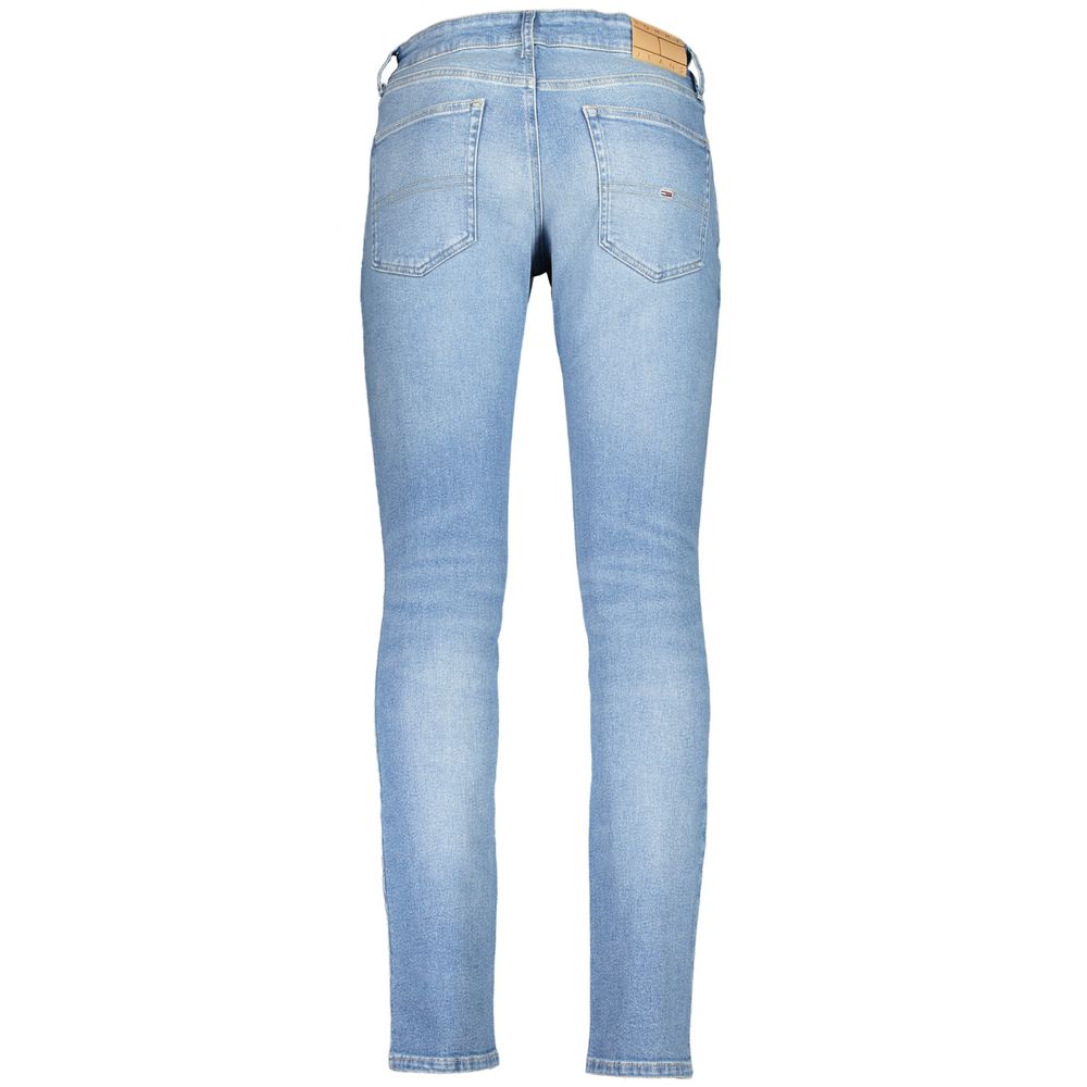 Tommy Hilfiger Blue Cotton Men's Slim Jean $234.00 Tommy Hilfiger Luzworld