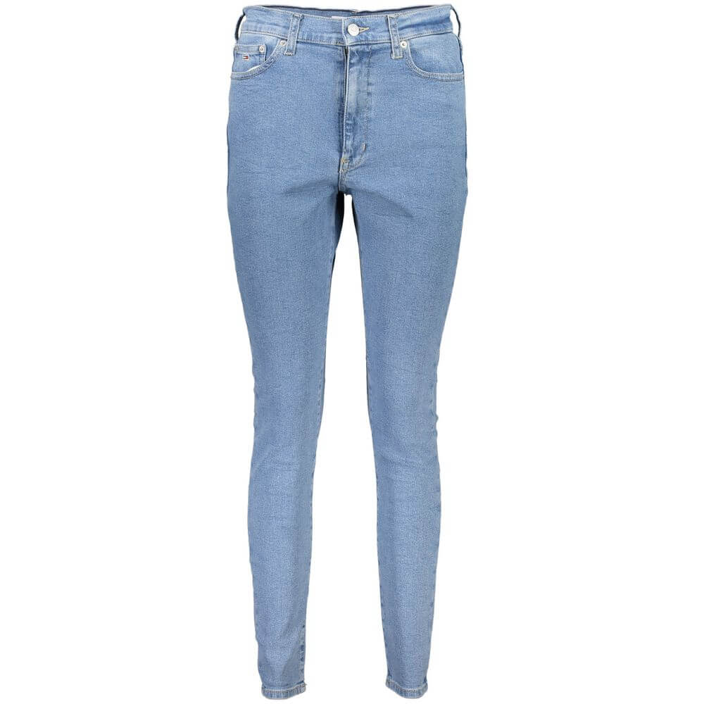 Tommy Hilfiger Blue Cotton Women Skinny Jean $234.00 Tommy Hilfiger Luzworld