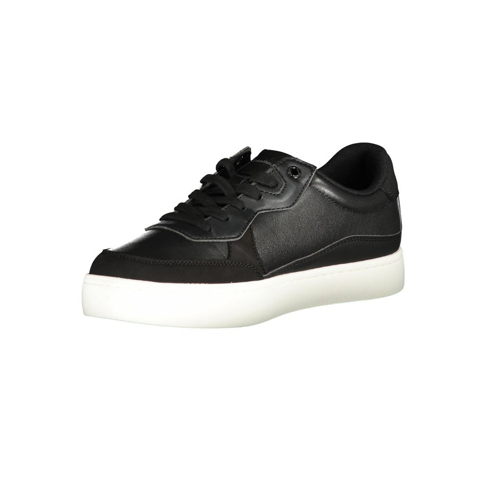 Calvin Klein Sleek Black Sports Sneakers with Contrast Details $256.00 Calvin Klein Luzworld