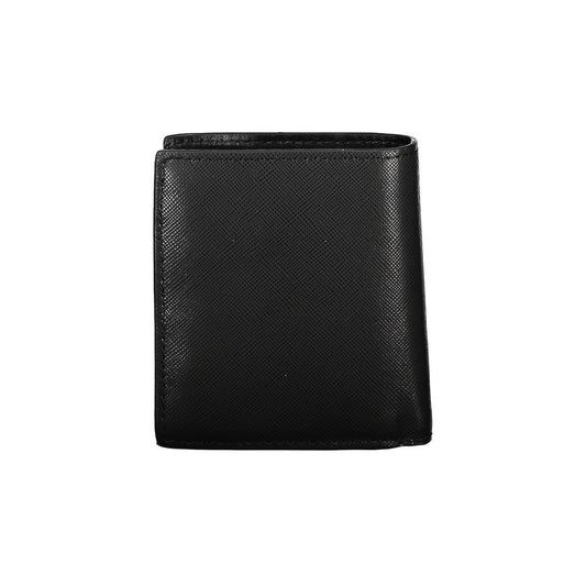 Tommy Hilfiger Black Leather Men Wallet $198.00 Tommy Hilfiger Luzworld