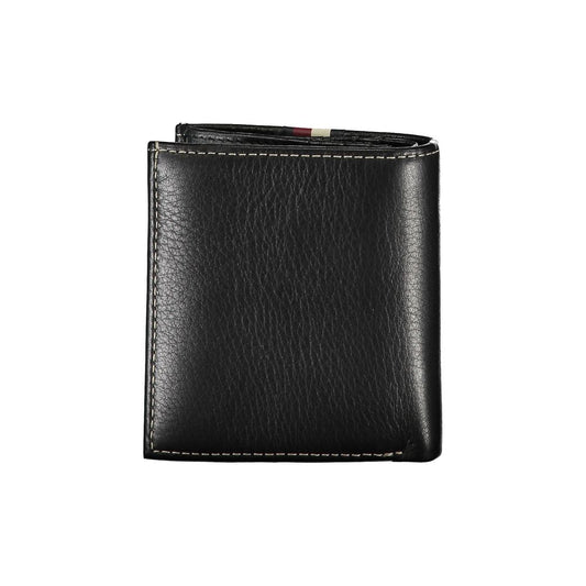 Tommy Hilfiger Black Leather Men Wallet $214.00 Tommy Hilfiger Luzworld