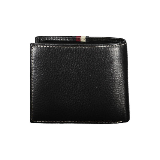Tommy Hilfiger Black Leather Men Wallet $214.00 Tommy Hilfiger Luzworld