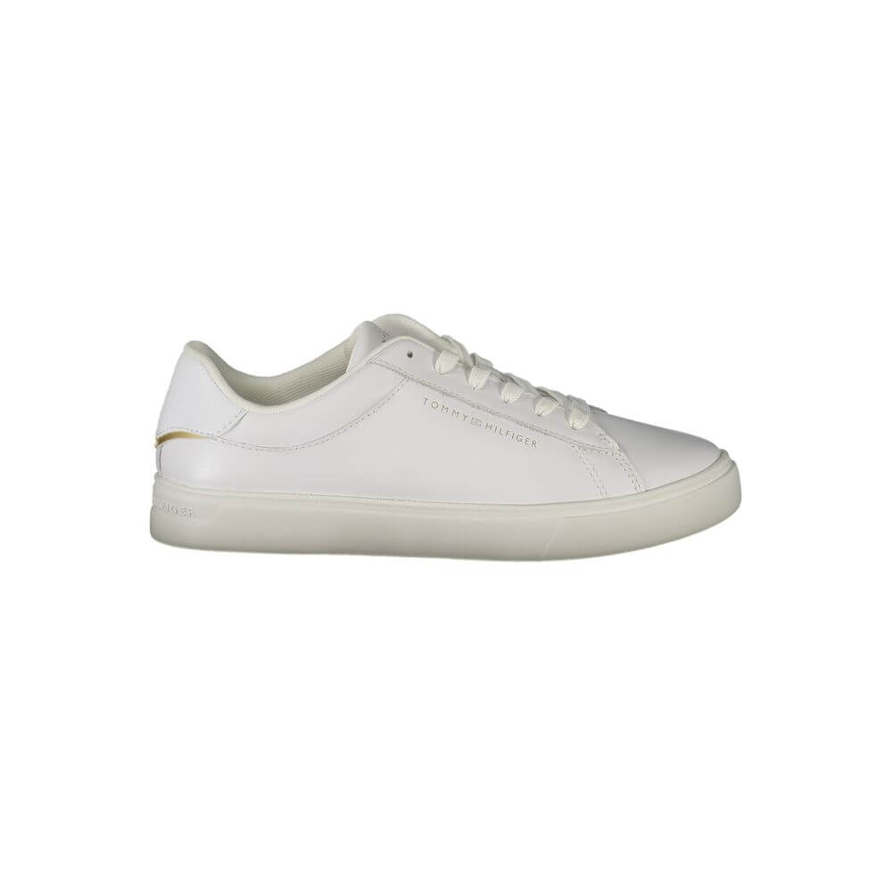 Tommy Hilfiger White Polyethylene Women Sneaker $243.00 Tommy Hilfiger Luzworld