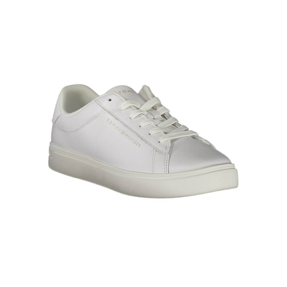 Tommy Hilfiger White Polyethylene Women Sneaker $243.00 Tommy Hilfiger Luzworld