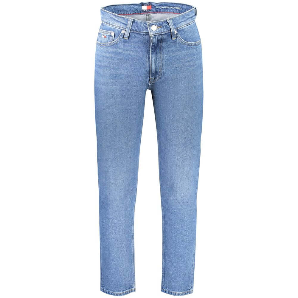 Tommy Hilfiger Blue Cotton Men Jeans $237.00 Tommy Hilfiger Luzworld