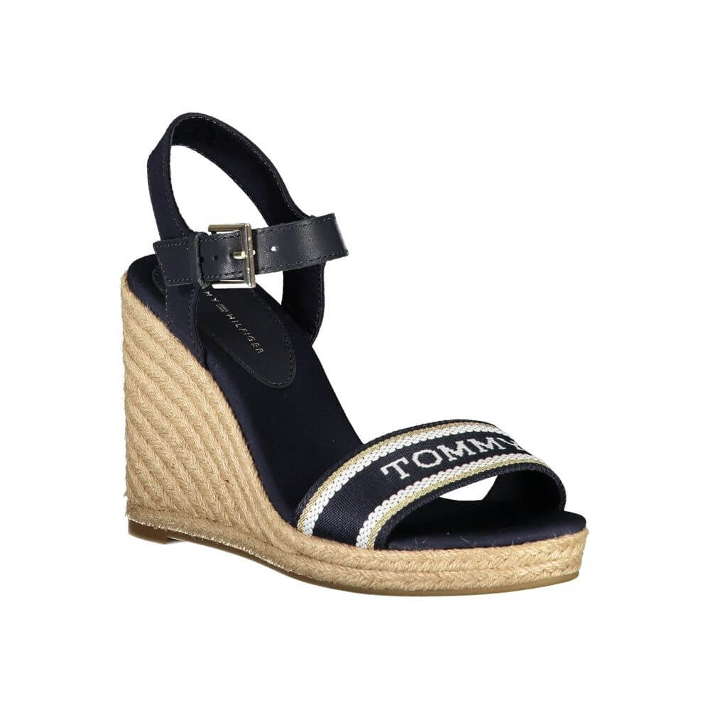 Tommy Hilfiger Blue Polyester Sandal $238.00 Tommy Hilfiger Luzworld