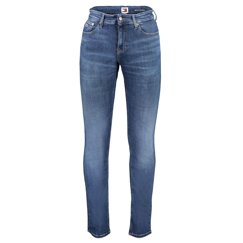 Tommy Hilfiger Blue Cotton Men's Slim Jeans $250.00 Tommy Hilfiger Luzworld