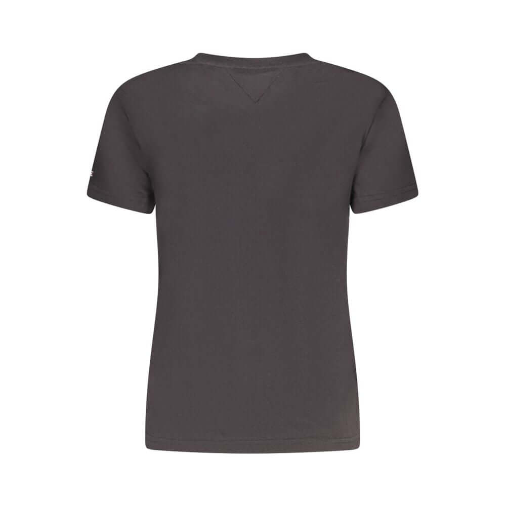 Tommy Hilfiger Black Cotton Women T-Shirt $132.00 Tommy Hilfiger Luzworld