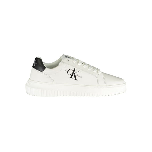 Calvin Klein Sophisticated White Lace-Up Sneakers $294.00 Calvin Klein Luzworld