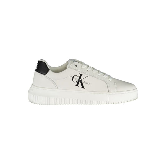 Calvin Klein Eco-Chic White Sneakers with Contrast Details $290.00 Calvin Klein Luzworld