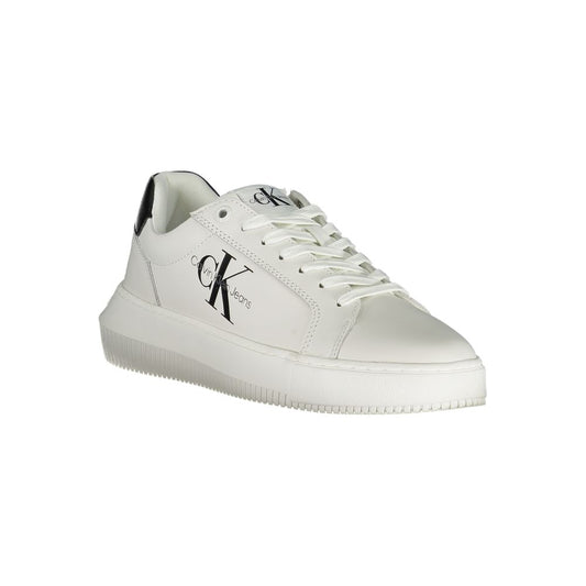 Calvin Klein Eco-Chic White Sneakers with Contrast Details $290.00 Calvin Klein Luzworld