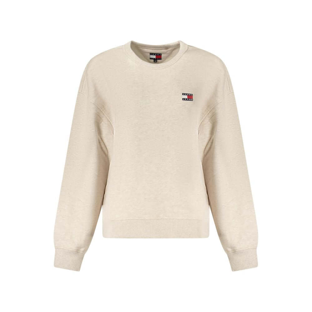 Tommy Hilfiger Beige Cotton Women Sweater $221.00 Tommy Hilfiger Luzworld