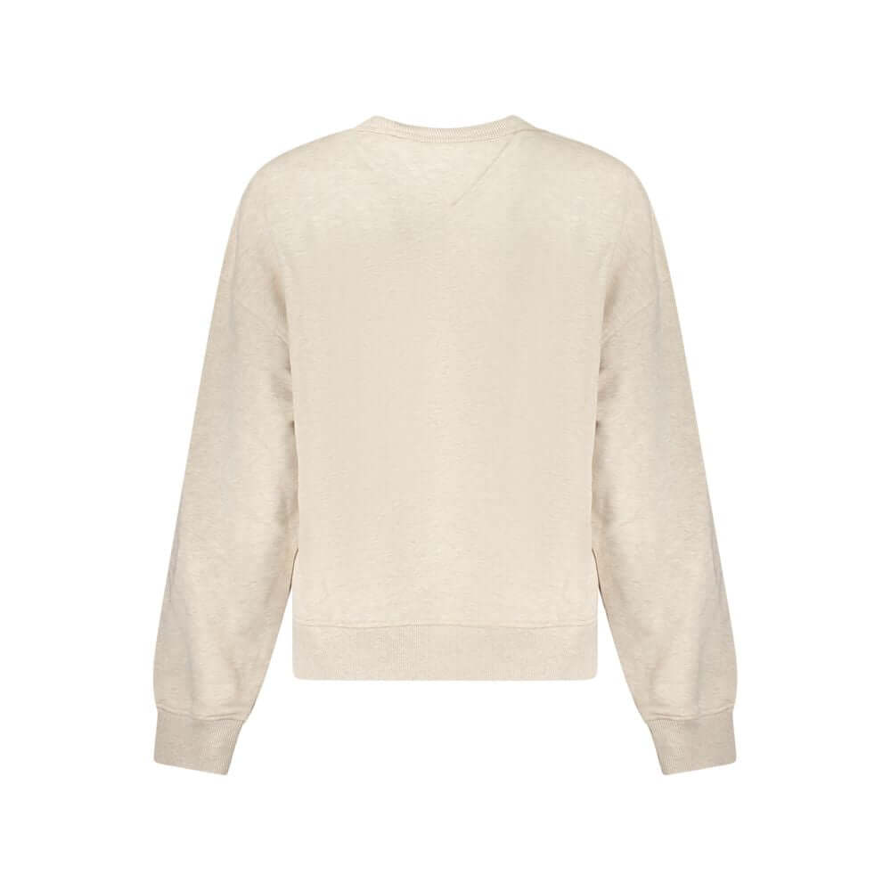Tommy Hilfiger Beige Cotton Women Sweater $221.00 Tommy Hilfiger Luzworld