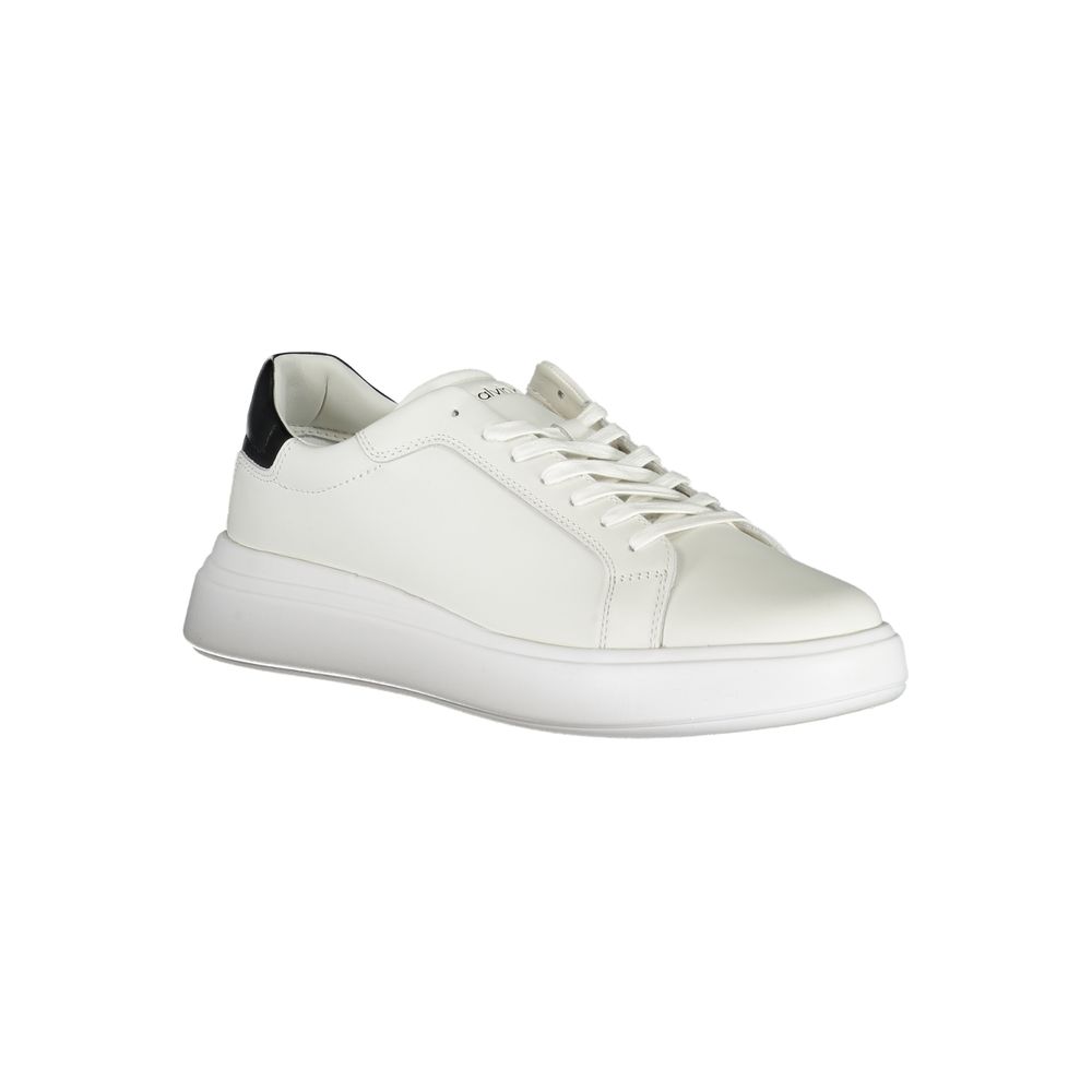 Calvin Klein Sleek White Sneakers with Contrast Accents $311.00 Calvin Klein Luzworld